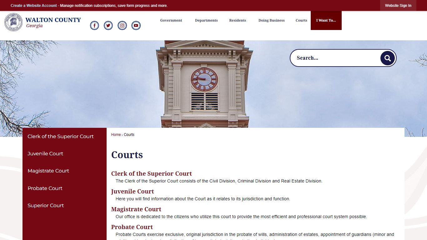 Courts | Walton County, GA